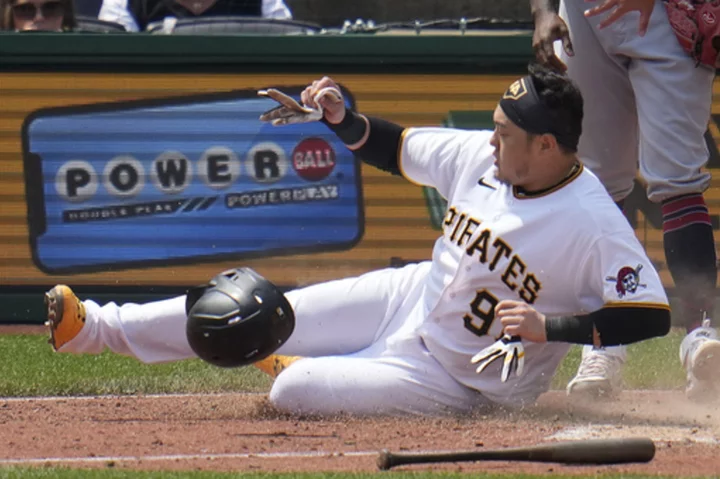 Choi, Triolo spark comeback from 4-run deficit, Pirates top Guardians 7-5 to stop 5-game skid