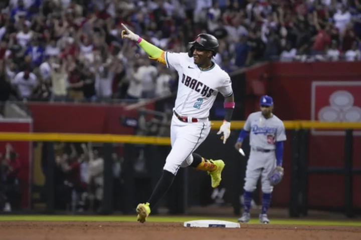 Diamondbacks 1st team to homer 4 times in postseason inning with big 3rd vs. Dodgers