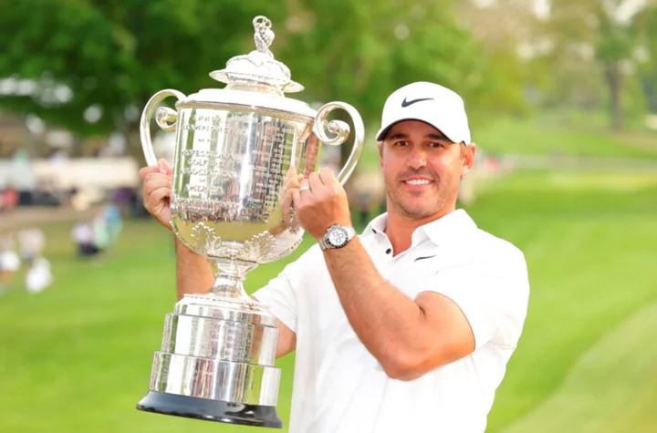 Brooks Koepka now walks among golf legends with fifth major title