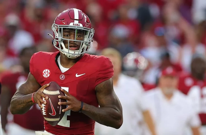 Nick Saban had a bone to pick with Jalen Milroe's Week 1 performance