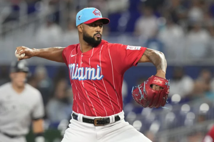 Sandy Alcantara tosses complete-game, 5-hitter as the Marlins beat Yankees 3-1