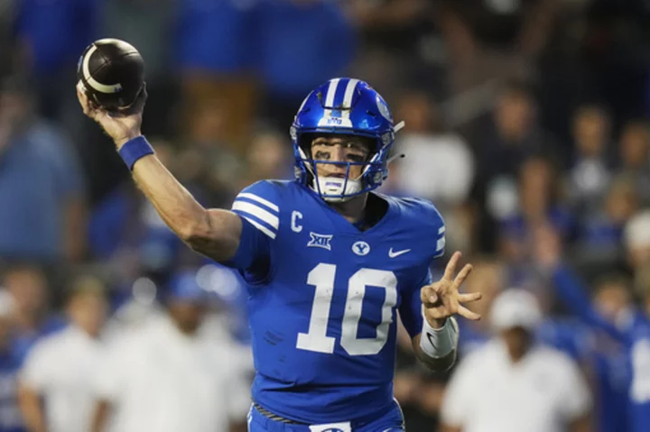 BYU rallies past Cincinnati for first Big 12 win