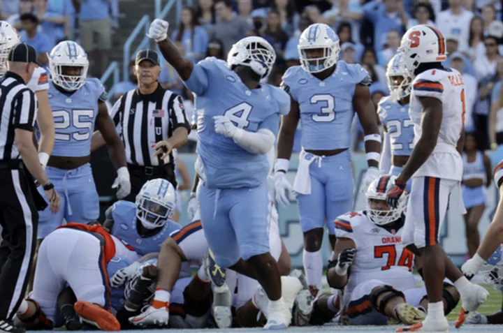 No. 12 North Carolina hosts No. 25 Miami to headline the ACC's Week 7 slate