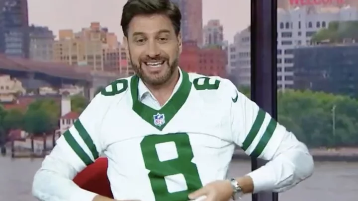 Mike Greenberg Is Never Taking Off His New Aaron Rodgers Jersey