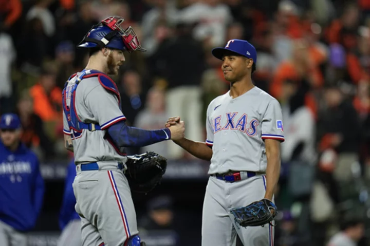 Mitch Garver hits grand slam as Rangers beat Orioles 11-8 in Game 2 of AL Division Series