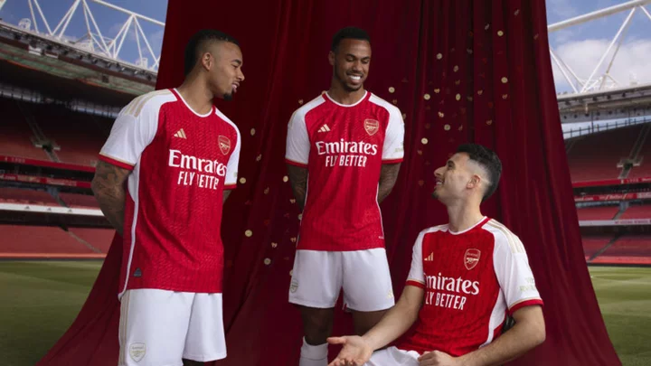 Arsenal unveil new Invincibles inspired 2023/24 home kit