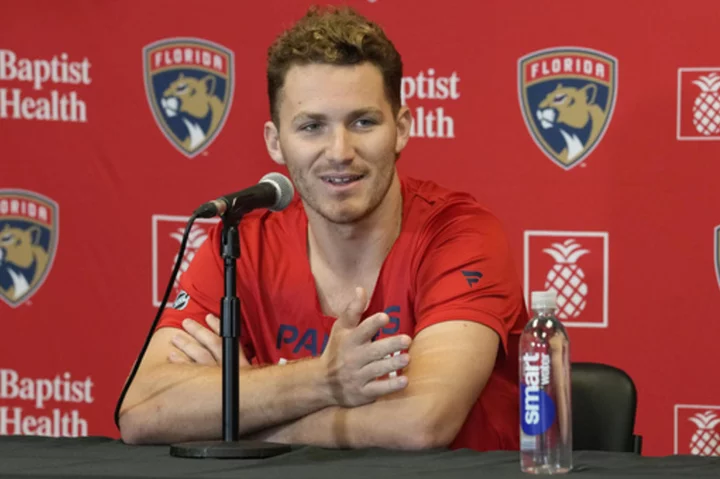 Tkachuk and the Florida Panthers are looking for more after stirring run to the Stanley Cup Final