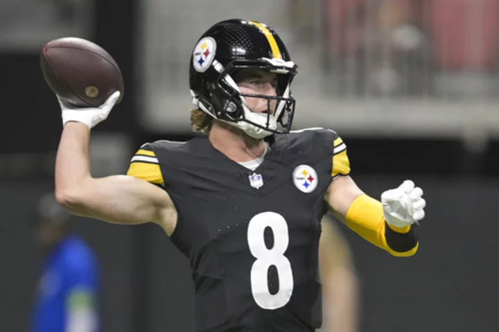 Kenny Pickett and the Steelers' starters cap an impressive preseason in a win over the Falcons