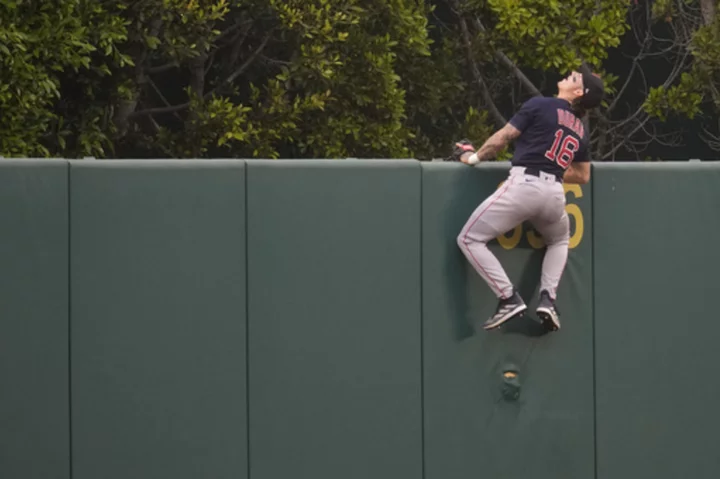 Trout, Moniak and Thaiss homer to help Angels beat Red Sox 4-0