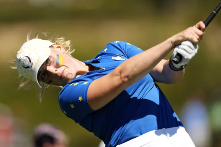 Maja Stark takes a one-stroke lead into the third round of the LPGA Shanghai tournament