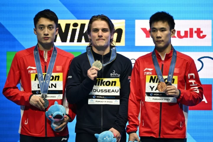 Australia's Rousseau denies China diving clean sweep