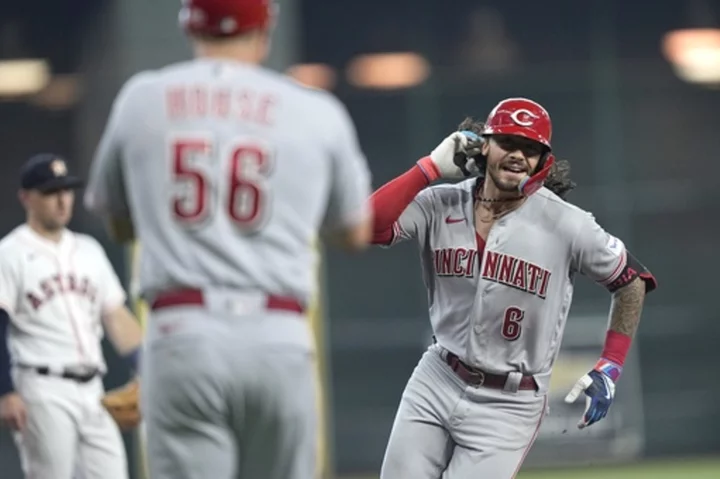 India homers, Cincinnati Reds push winning streak to 7 games with 10-3 win over Houston Astros