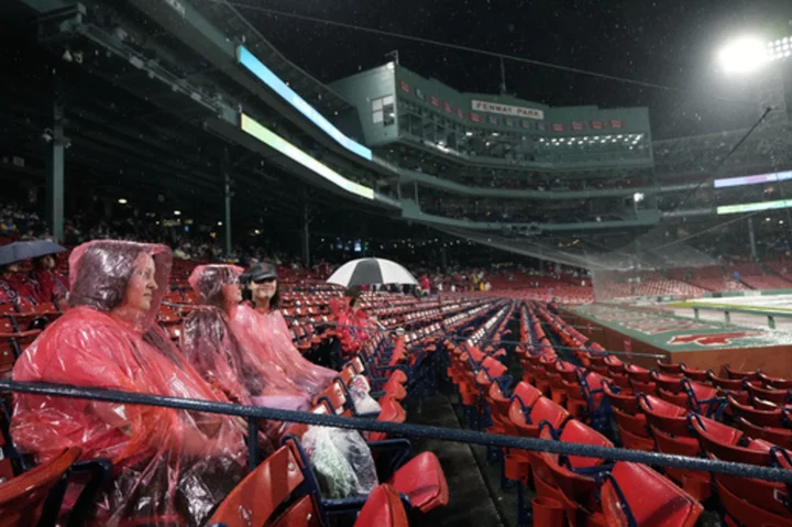 Yankees-Red Sox postponed by rain; doubleheader set for Thursday