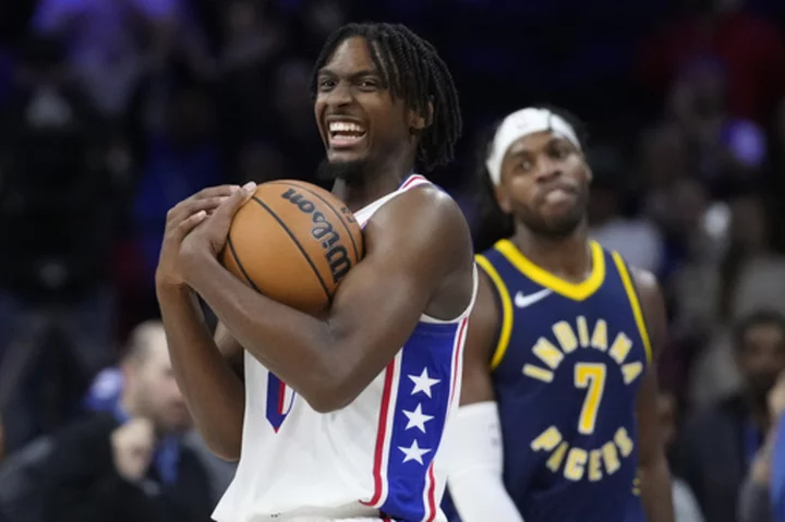 Tyrese Maxey drops 50 points for 76ers. There are other hints he's the next NBA breakout star