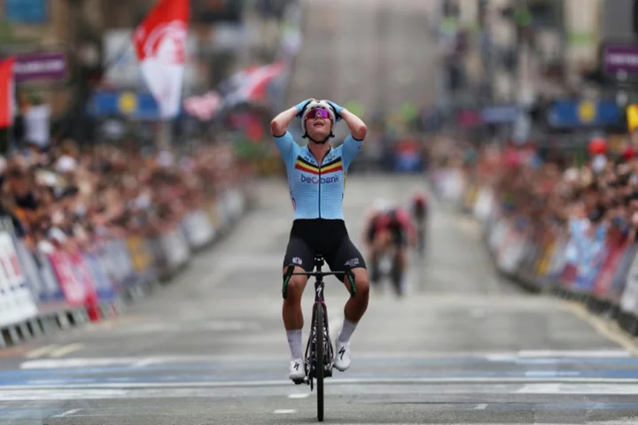 Kopecky wins women's world road race title