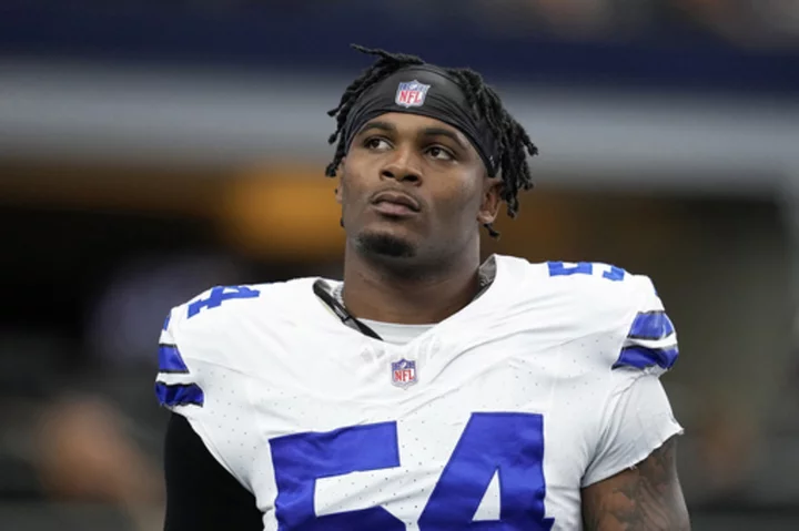 Cowboys defensive end Sam Williams is arrested on controlled substance, weapon charges