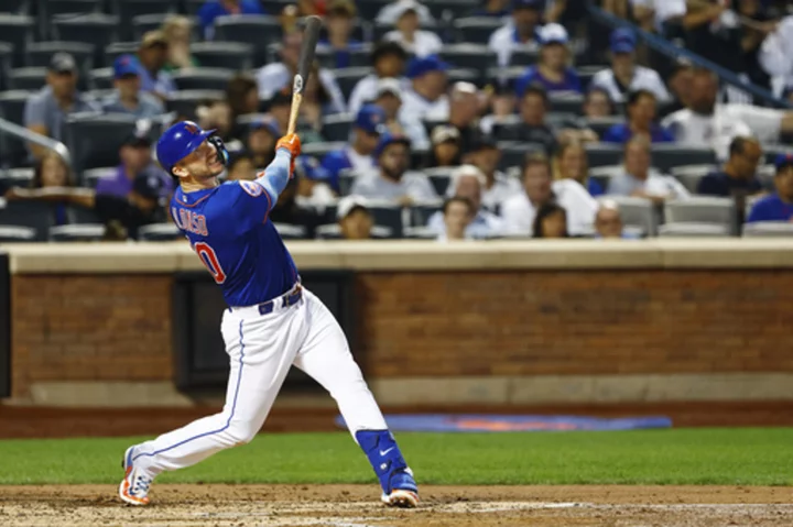 Alonso homers in consecutive at-bats and drives in 6 as Mets rout Cubs 11-2 to stop 6-game skid