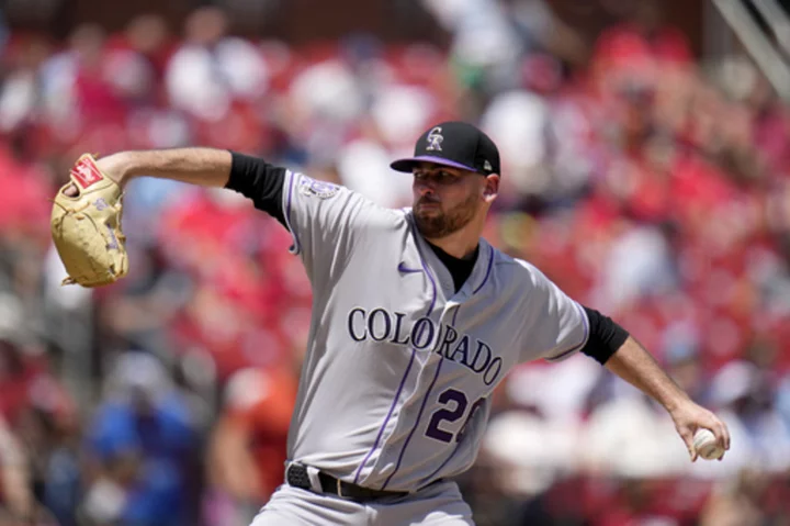 Gomber shuts down former team, pitches Rockies past Cardinals 1-0 for rare series win in St. Louis