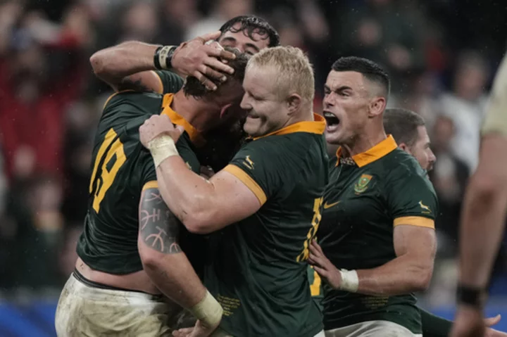 South Africa pulls off great escape to beat England and make Rugby World Cup final