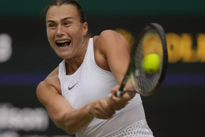 Aryna Sabalenka reaches Wimbledon semifinals. Queen Camilla sits in Royal Box