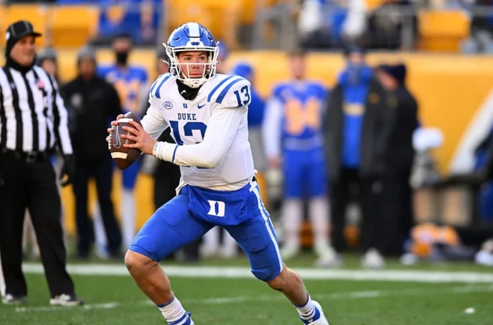 Duke QB Riley Leonard runs all over Clemson's defense for unbelievable touchdown