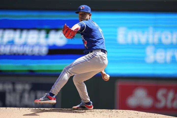 Blue Jays beat Twins 3-0 on Berríos' pitching, Kirk's hitting, Varsho's fielding