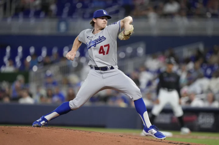 Ryan Pepiot throws 6 2/3 perfect innings as Julio Urías' replacement, and Dodgers rout 10-0