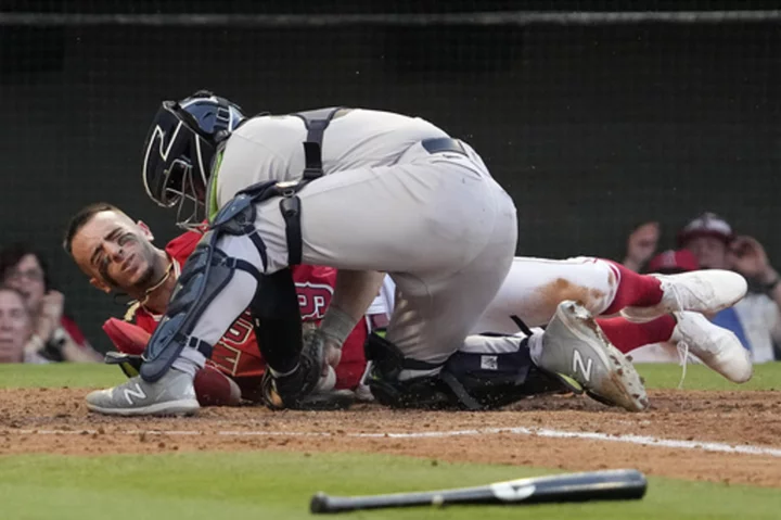 Yankees C Trevino placed on IL with right wrist tear, likely ending his season