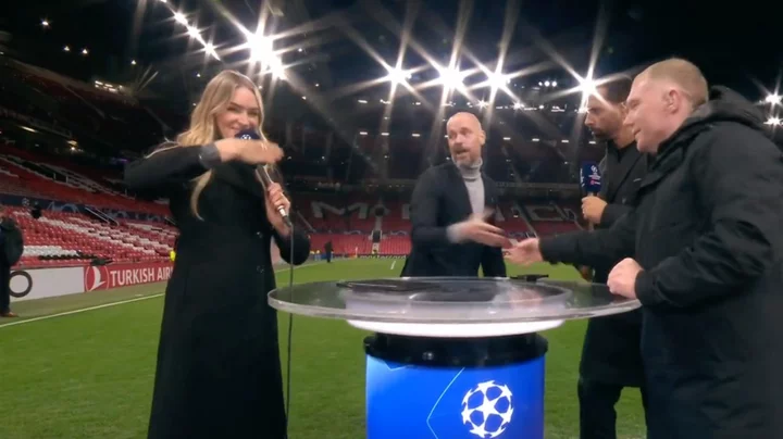 Laura Woods responds to 'crushing' moment with Erik ten Hag