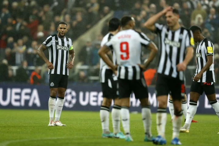 Newcastle suffer Champions League setback with defeat to Borussia Dortmund