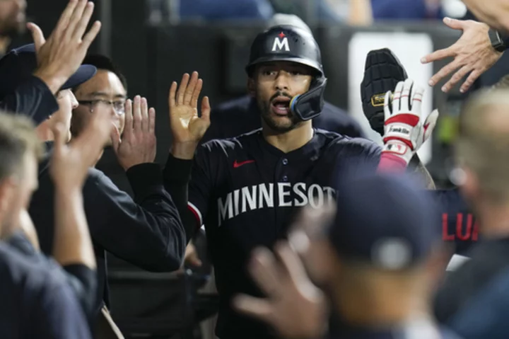 Foot injury forces Twins' Carlos Correa out of game in first inning