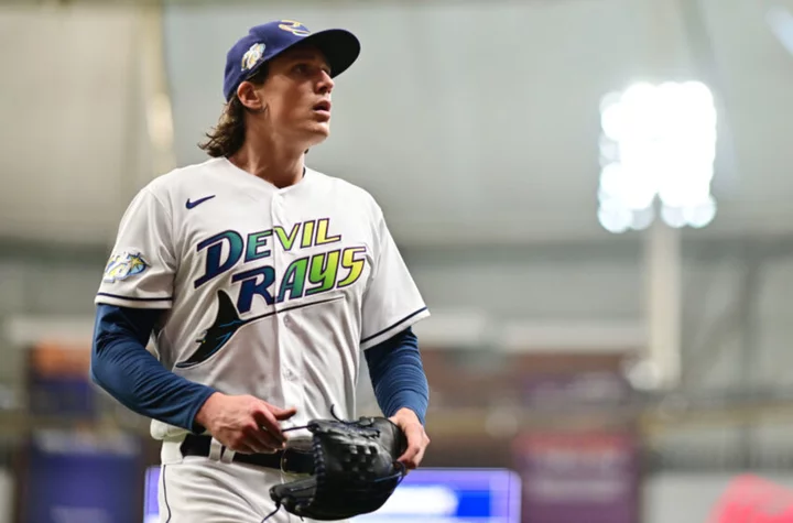 Here’s the viral Tyler Glasnow photo that has Rays pitcher ready to star in Oppenheimer