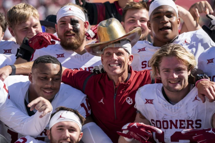 AP Top 25 Takeaways: Turns out, Oklahoma's back after rousing Red River win; Tide rising in West