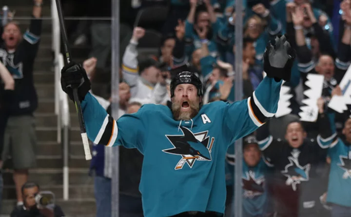 Joe Thornton officially retires from the NHL after a 24-year career