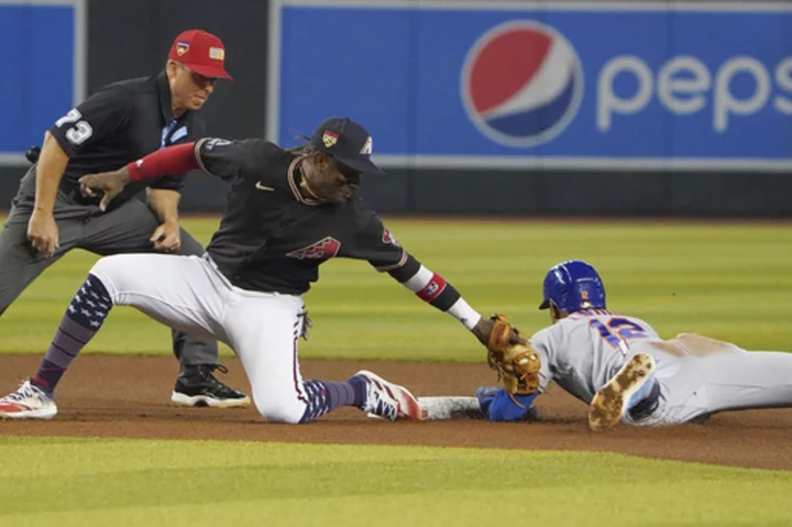 Marte hits 3-run HR and Scherzer wins 6th straight decision in Mets' 8-5 victory over Diamondbacks