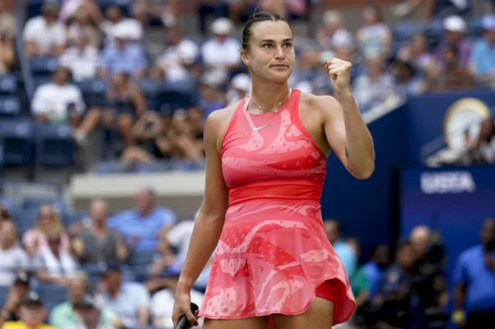 Aryna Sabalenka, soon to be new No. 1, cruises into U.S. Open semifinals