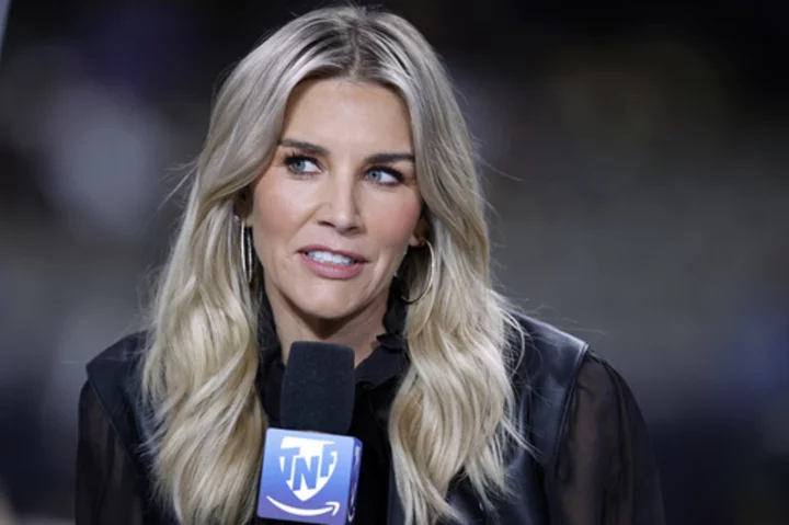 NFL host Charissa Thompson says on social media she didn't fabricate quotes by players or coaches