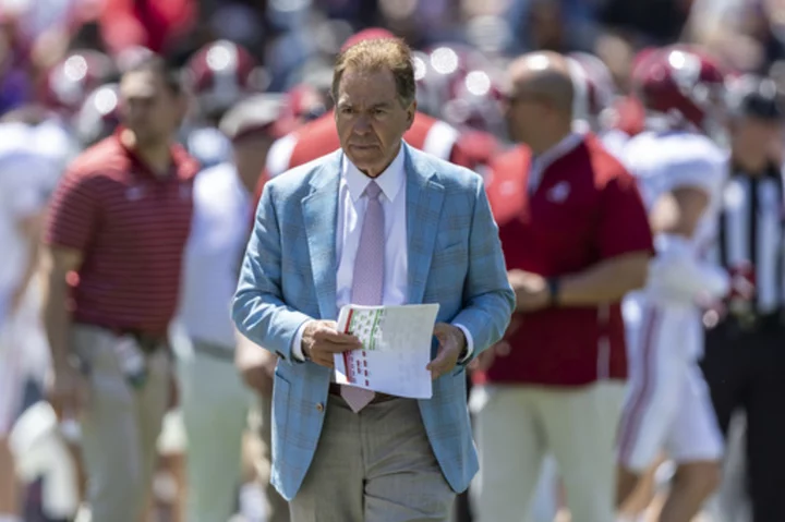 Saban says current track in college football will lead to less competitive balance