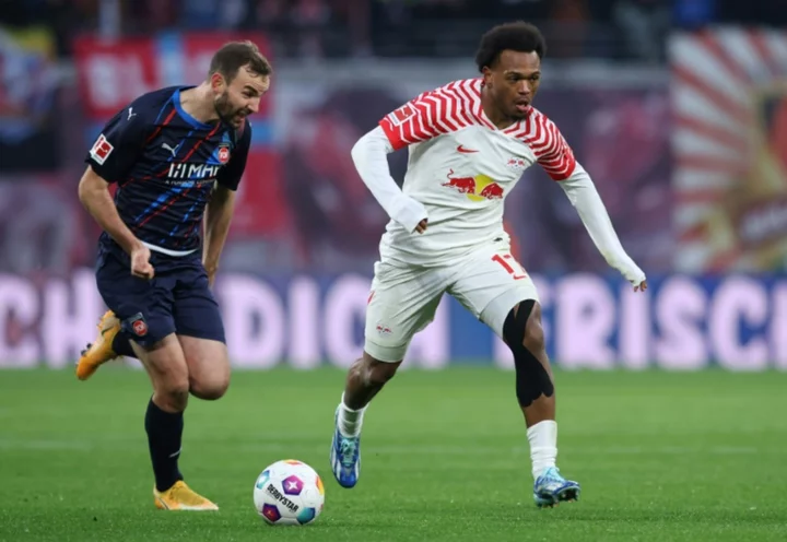 Openda and Poulsen score as Leipzig beat Heidenheim to go fourth