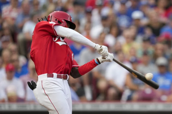 Reds newcomer Elly De la Cruz hits first major league homer