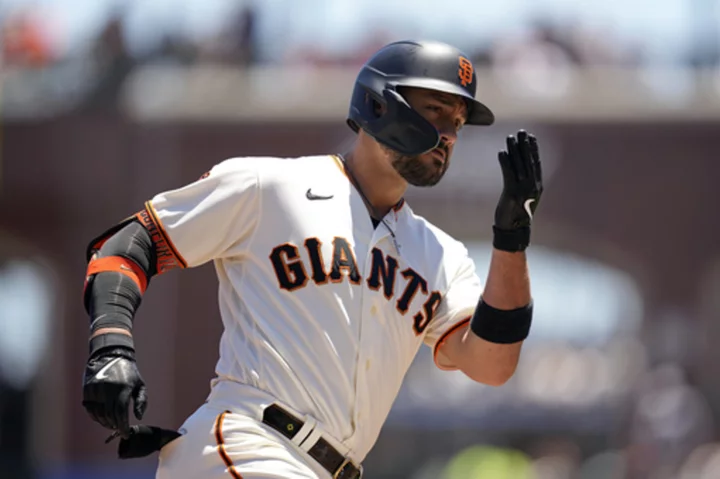 Conforto and Slater slug 2-run homers to power the Giants to a 5-3 win over the Rockies