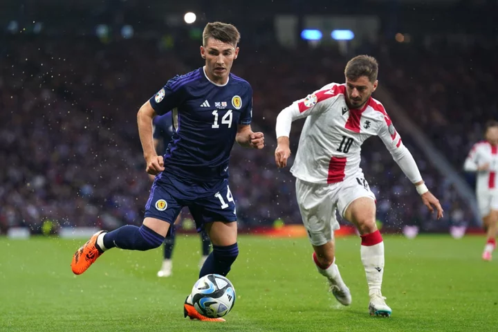 Billy Gilmour delighted to end challenging season on high with Scotland win