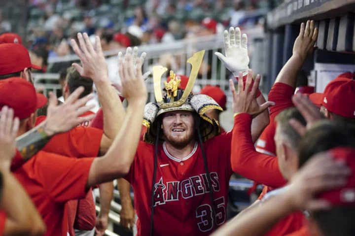 Angels slug 3 solo home runs and beat the MLB-leading Braves 4-1