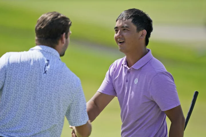 Eckroat, Dou, Palmer share third-round lead at Byron Nelson; Scheffler 2 back