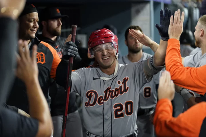 Muncy's base hit in 9th lifts Dodgers to 3-2 win over Tigers and extends winning streak to 5