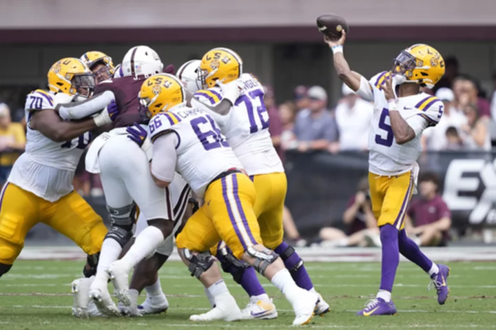 No. 12 LSU matchup with Arkansas features versatile QBs