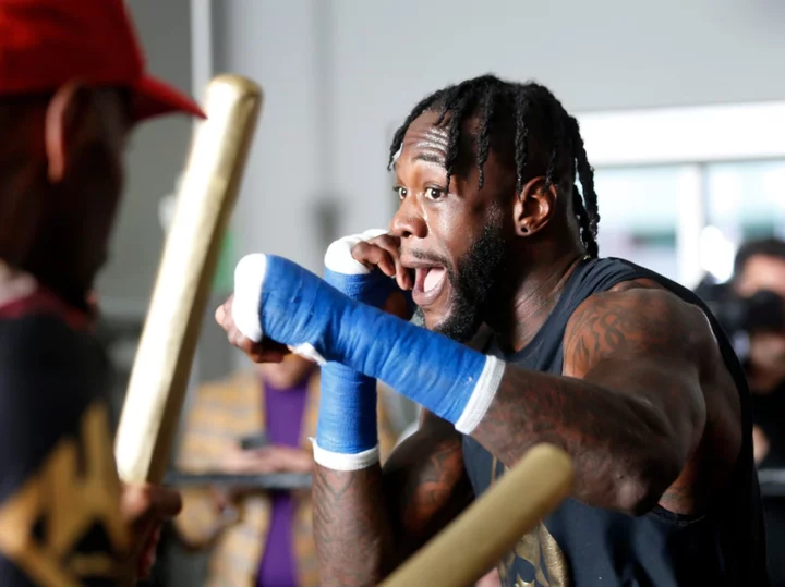 Deontay Wilder claims Oleksandr Usyk is ‘a lot afraid’ of heavyweight clash