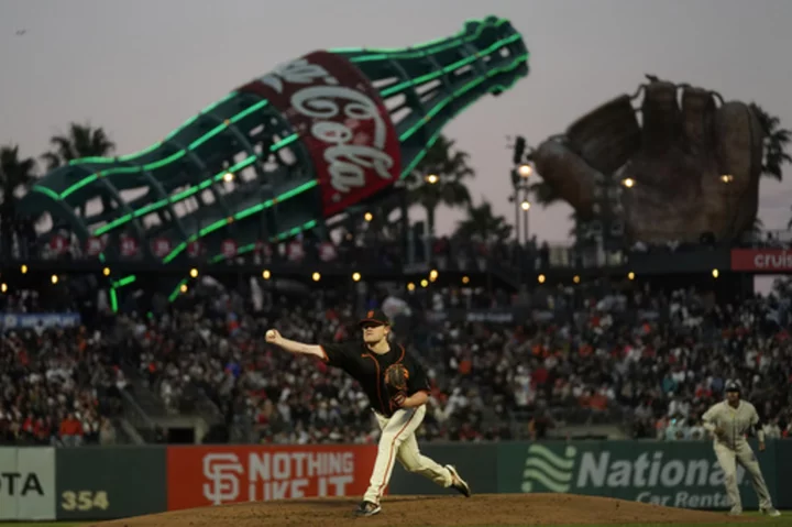 Webb ends his 3-game skid in Giants' 9-1 win over Rockies