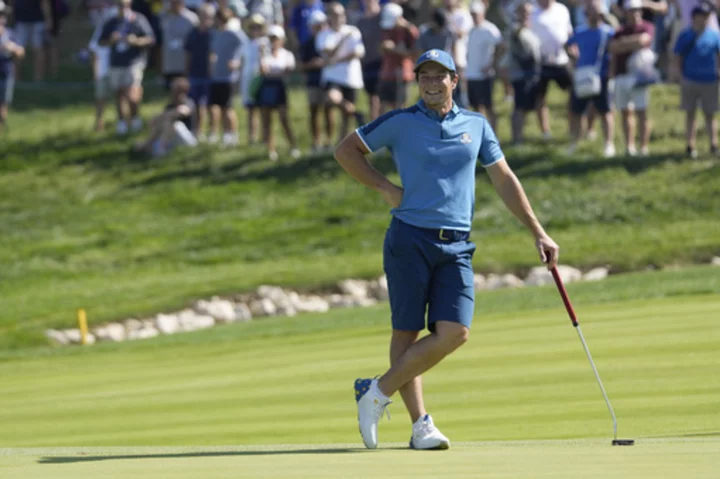 Hovland wows spectators at Ryder Cup by making a hole-in-one at a par 4. There's a catch, though