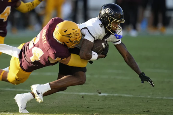 Colorado beats Arizona State 27-24 to end 8-game Pac-12 losing streak